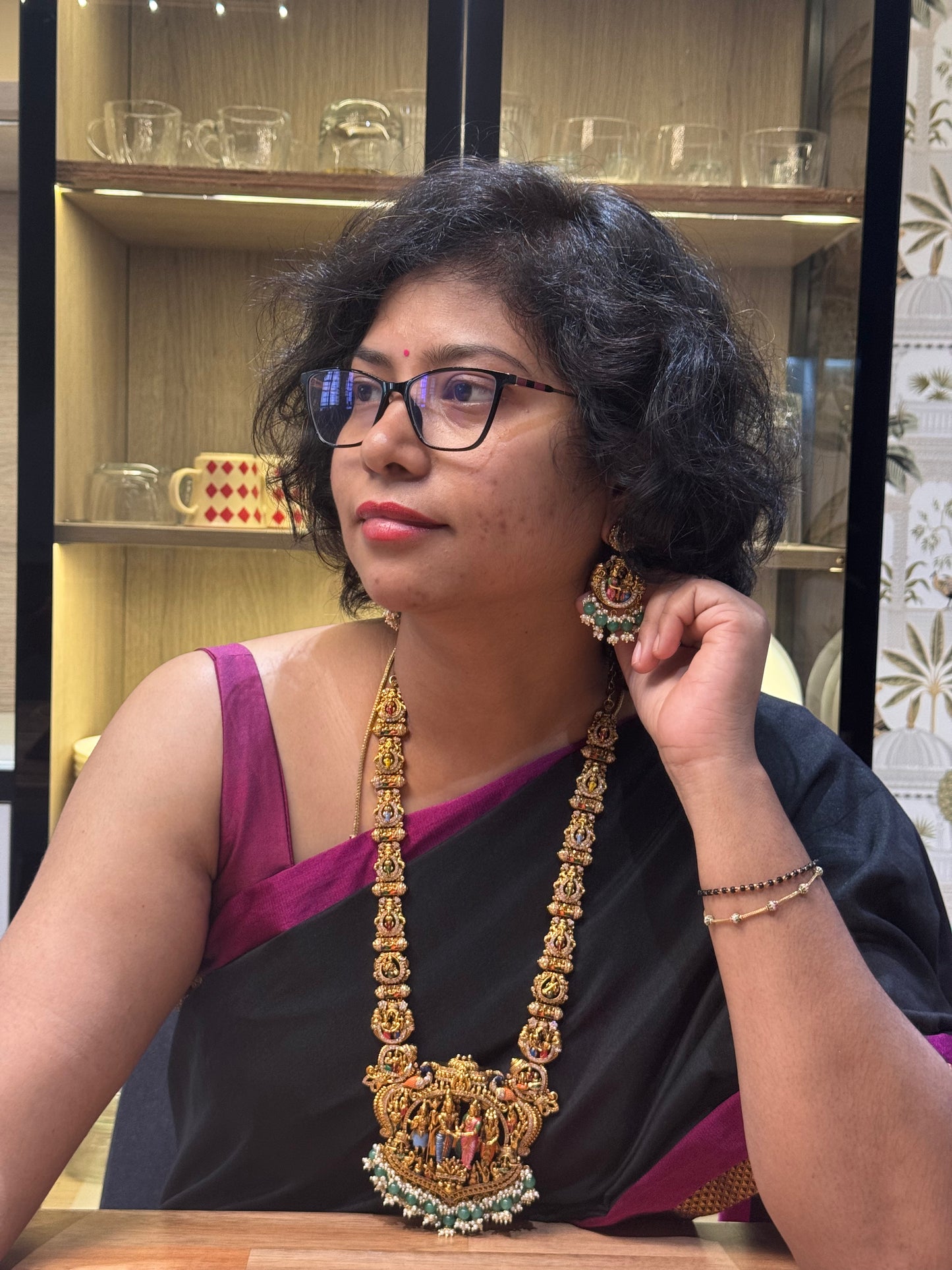 SRI SRINIVASA KALYANAM THEME LONG HARA (product code-126)