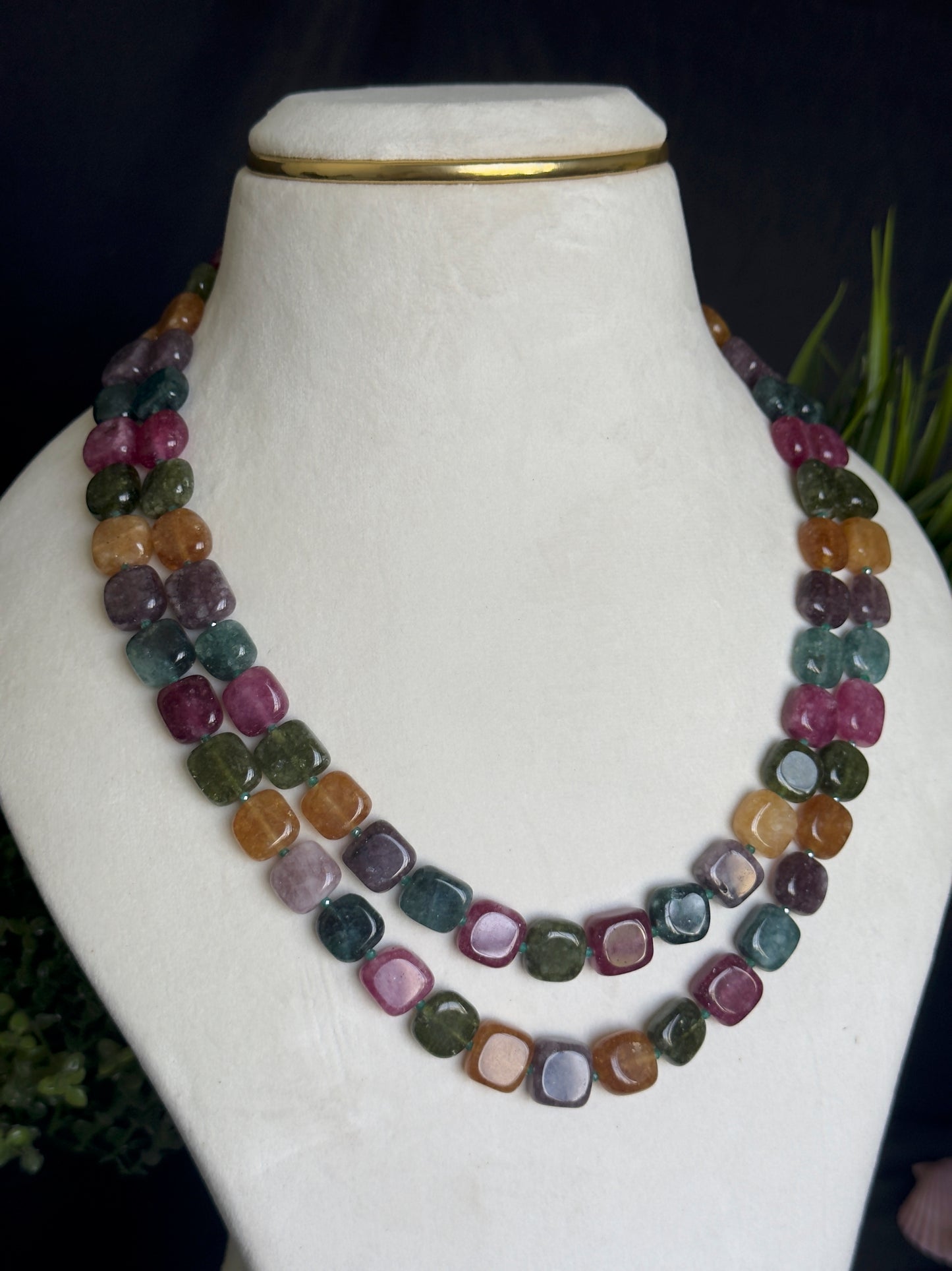 PREMIUM COLOUR BEADS MALA (product code-035)