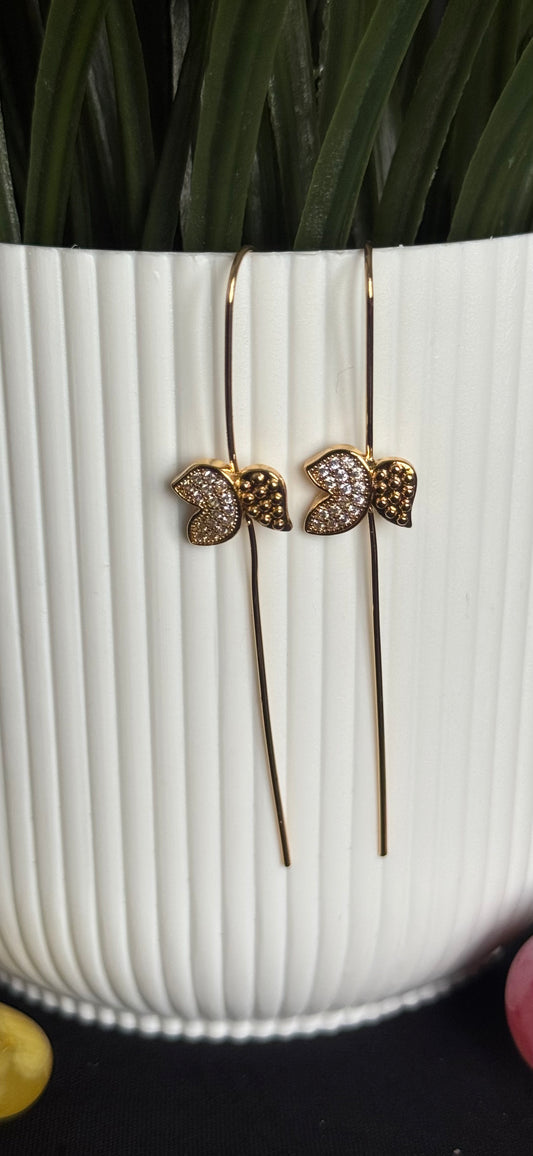 GOLDEN WING EARCUFFS(product code-094)