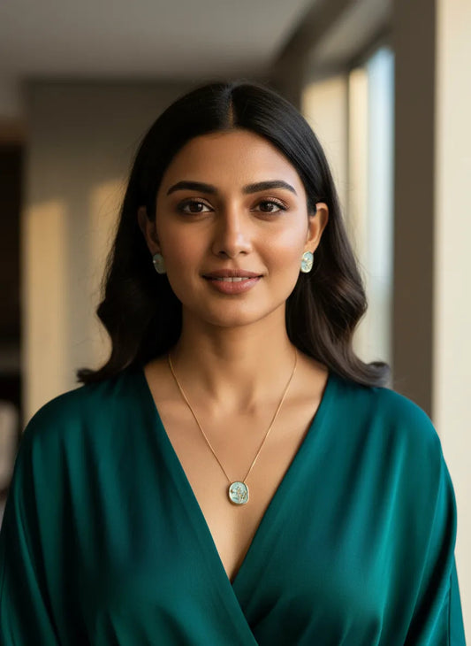 MINAKARI STYLISH PENDENT SET (product code-066)