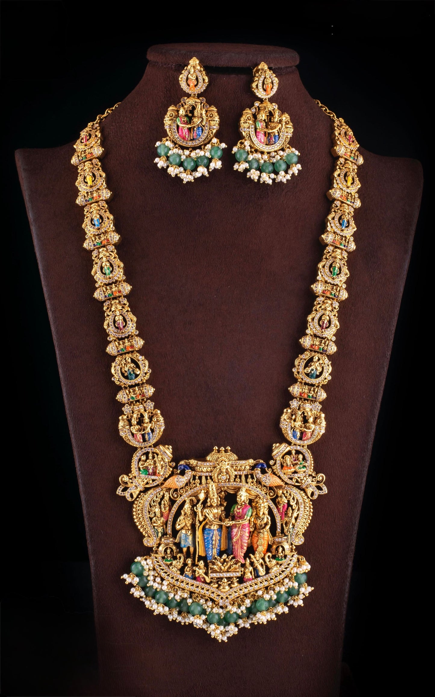 SRI SRINIVASA KALYANAM THEME LONG HARA (product code-126)